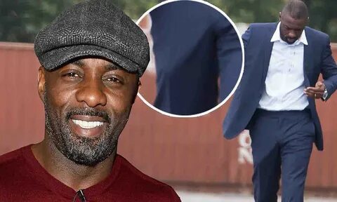 Idris Elba laughs off viral photos of suspicious pants bulge