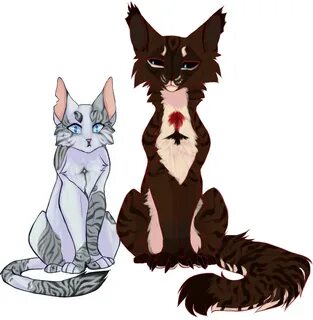 Ivypool and Hawkfrost by LifeError -- Fur Affinity dot net