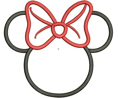 Free Minnie Mouse Bow Outline, Download Free Minnie Mouse Bo