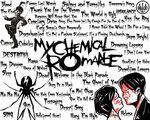 All of MCR Songs My chemical romance logo, My chemical roman