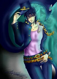 Download 48 Jotaro Kujo Wallpaper On Wallpapersafari Wallpap