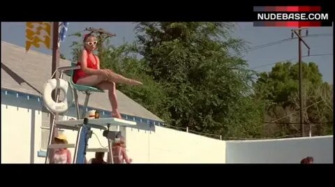 Marley Shelton Hot in Red Swimsuit - The Sandlot (3:31) Nude
