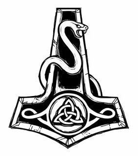 mjolnir tattoo - Google Search Mjolnir tattoo, Viking tattoo