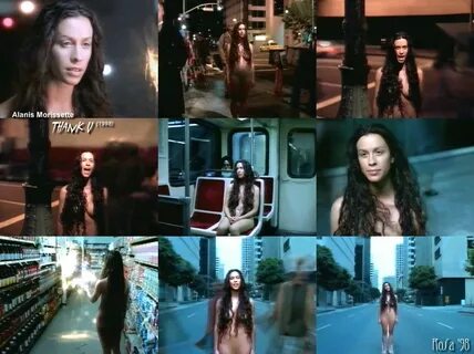 Alanis Morissette nude, naked, голая, обнаженная Аланис Мори