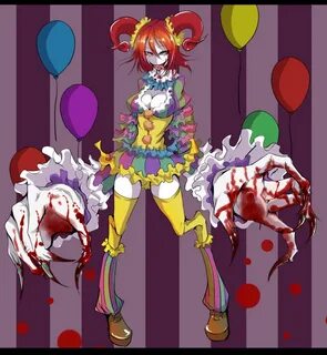 anime clown girl - Google Search Cute clown, Creepy clown, A