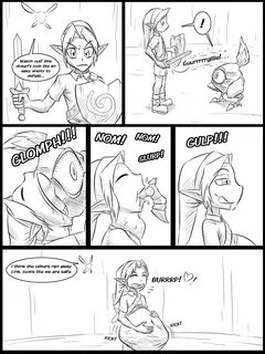 Ocarina of Vore page 7 by volezor -- Fur Affinity dot net