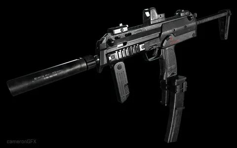 3D model PBR MP7 A1 VR / AR / low-poly CGTrader