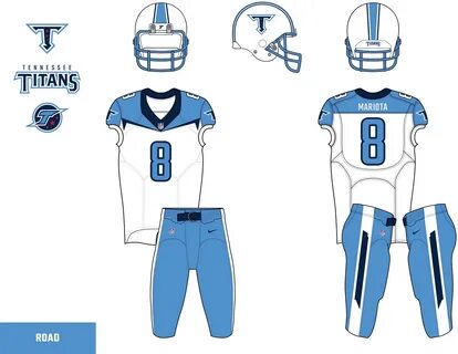 uniform redesign. titan jersey design. 