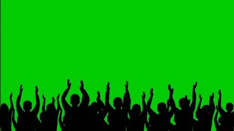 Crowd Green Screen Effect , Audience Cheering Effect Video B