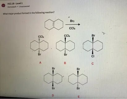 Solved Predict the product for the following reaction: CH CH