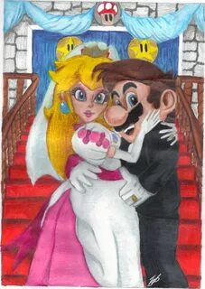 Royal Wedding by kcjedi89 on DeviantArt Mario and princess p