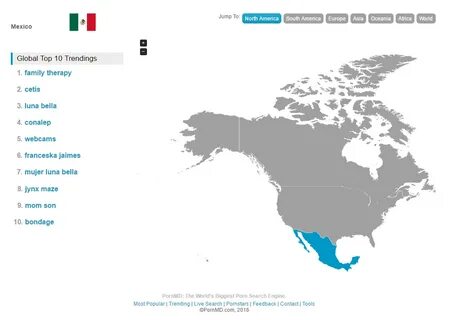 Trending porn searches in your country? http://www.pornmd.co