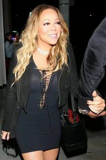 Mariah Carey At Catch in West Hollywood - Celebzz - Celebzz