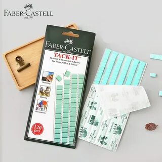 Многоразовые клейкие стикеры Faber Castell Tack It, для дома