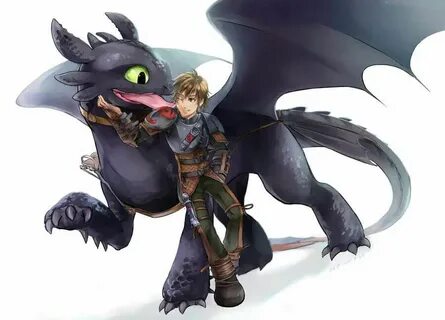 Hiccup and Toothless . ♡ I give good credit to whoever made 