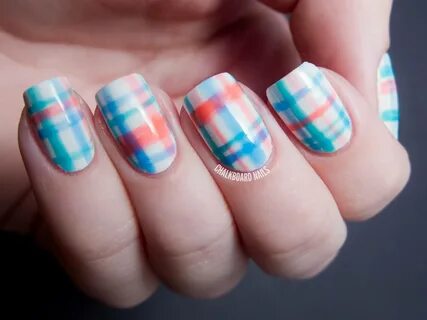 60 Most Beautiful Plaid Design Nail Art Ideas For Trendy Gir