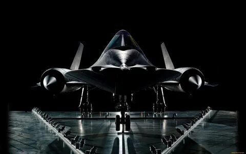 Обои SR-71 Blackbird Авиация Боевые самолёты, обои для рабоч