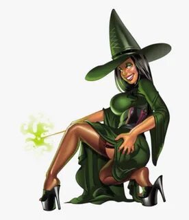 Halloween Sexy Witch, HD Png Download , Transparent Png Imag