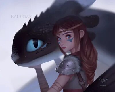 Self-taught digital artist from Germany How train your drago