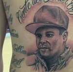 El Chapo Mexican tattoo, Praying hands tattoo, Portrait tatt