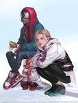 Gwen, Ham, and Miles Winter - Created by InHyuk Lee Marvel s