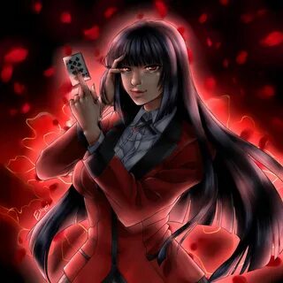 Kakegurui - Jabami Yumeko by Ellirei on @DeviantArt Anime, F