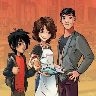 Hiro, Aunt Cass and Tadashi - malaking bayani 6 litrato (404