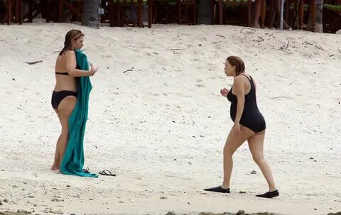 Lea Seydoux in Black Swimsuit 2016 -11 GotCeleb