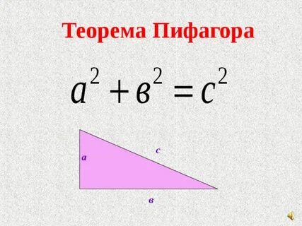 Презентация "Теорема Пифагора вне школьной программы"