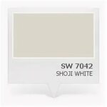 SW 7042 - Shoji White Cores básicas, Tons neutros e Fachadas