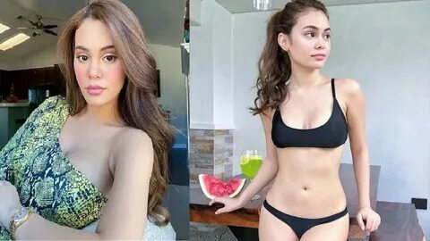 Ivana Alawi Sexy Bikini Swimsuit pictures and Video Compilat