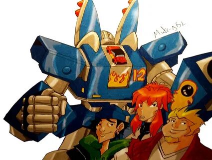 Megas XLR and crew by MikeES on DeviantArt