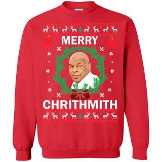 Mike Tyson Merry Christmas sweater, shirt, hoode, long sleev