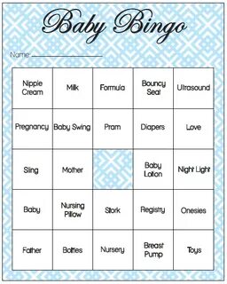 20 Printable Baby Shower Games That Are Fun To Play! Baby sh