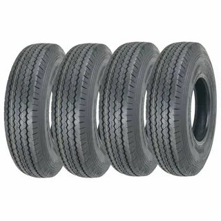 Set of 4 New ZEEMAX Heavy Duty Trailer Tire ST205/90D15 (7.0