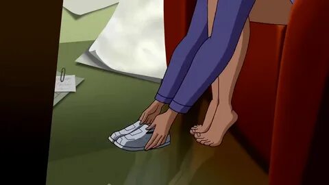 Anime Feet: Superman Brainiac Attacks: Lois Lane (Shoe Remov