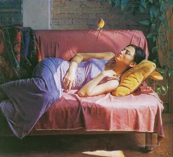 Guan ZEJU 11 Chinese Oil Paintings.