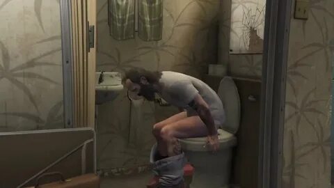 GTA V - Character Switch Scene: Trevor's shit needs a midwif