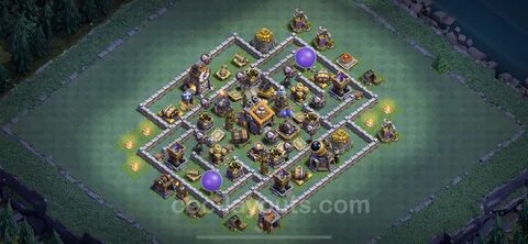 Best Builder Hall Level 9 Base with Link - Clash of Clans - 