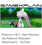 Pokemon X & Y - New Mewtwo-Like Pokemon Revealed Mewthree? -