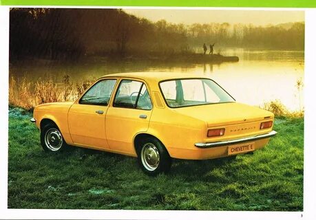 Vauxhall All Model Catalogue April 1978 003 Chevette E Sal. 