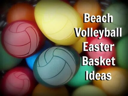 Volleyball Themed Easter Basket Easter for Athletes