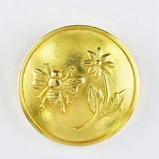 Hobonichi Brass Button Search and Collect Etsy