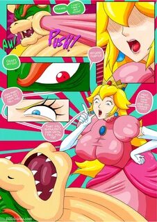 Nintendo Fantasies - Peach x Samus- Bill Vicious Porn Comics
