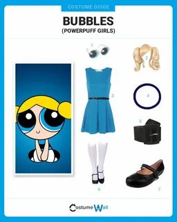 Dress Like Bubbles Powerpuff girls costume, Powerpuff girls 