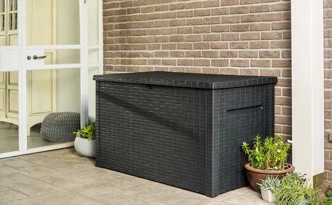 Keter Java 230 Gallon Extra Large Deck Box * Deck Storage Bo