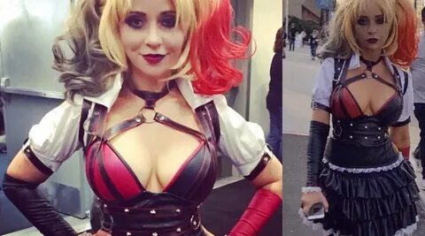 Tara Strong Cosplayed as Harley Quinn At San Diego Comic-Con