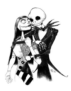 Jack Skellington And Sally Sketch at PaintingValley.com Expl
