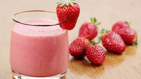 Smoothie Fraise au thermomix - Recette Thermomix Smoothie re