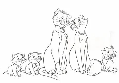 Aristocats Coloring Pages - Best Coloring Pages For Kids Dis